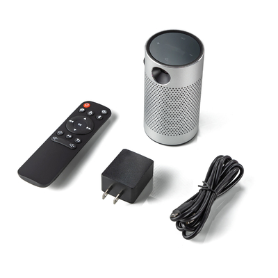 70 Lumens Mini Portable Hdmi Projector ، DLP 4K Home Movie Theatre Projector