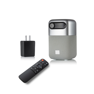 جهاز عرض يعمل بالبطارية 100 لومن صغير 4K Wifi 854 * 480P
