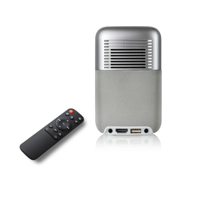 Home Mini Pico DLP Projector 100 ANSI Lumens 0.3KG MT9255 CPU مدمج في البطارية