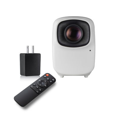جهاز عرض صغير خارجي 1080P يعمل بنظام Android Smart Portable Projectors 200 Lumens 1.2m 3m