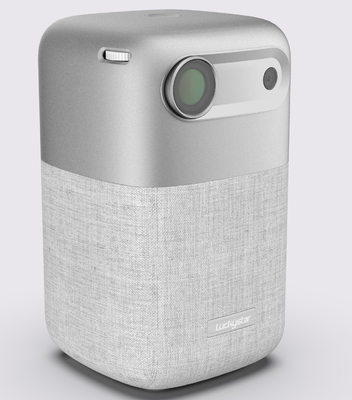WIFI Smart Portable Projector 100 ANSI Lumens Projector مدمج في البطارية 9000mAh