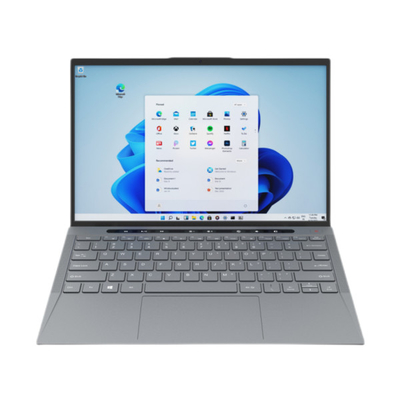 كمبيوتر محمول محمول 14 بوصة TigerLakeU 1115G4 128GB SSD Windows 10 Metallic Grey