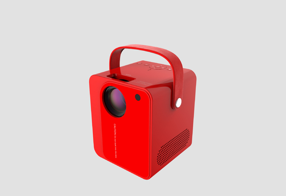 120 Lumens Portable Pc Projector HDMI LCD Pico Mini Led Projector Red