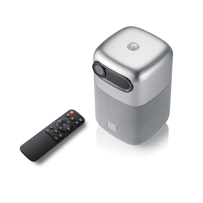 Android9.0 Home DLP Projector 100 ANSI Lumens Projector مدمج ببطارية 10000 مللي أمبير في الساعة