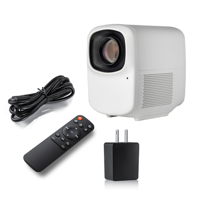 جهاز عرض FHD 1920 * 1080 LED LCD للأعمال 200 لومن خارجي 19 فولت 3.7 أمبير