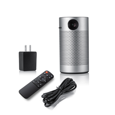 0.2KG Smart Pico Projector بطارية صغيرة Wifi Android 70 Lumens 4k Laser Projector