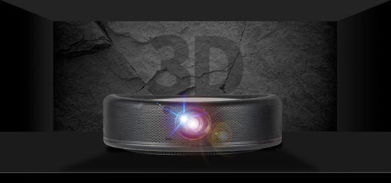 جهاز عرض ذكي يعمل بنظام Android 9.0 DLP LED يعمل على فك ترميز جهاز عرض المسرح المنزلي بدقة 4K